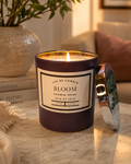 Bloom – Vela de soja natural con peonía y rosa