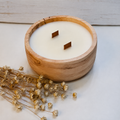 Vela Artesanal de Cera de Soja Ecológica en Recipiente de Resina Color Terracota