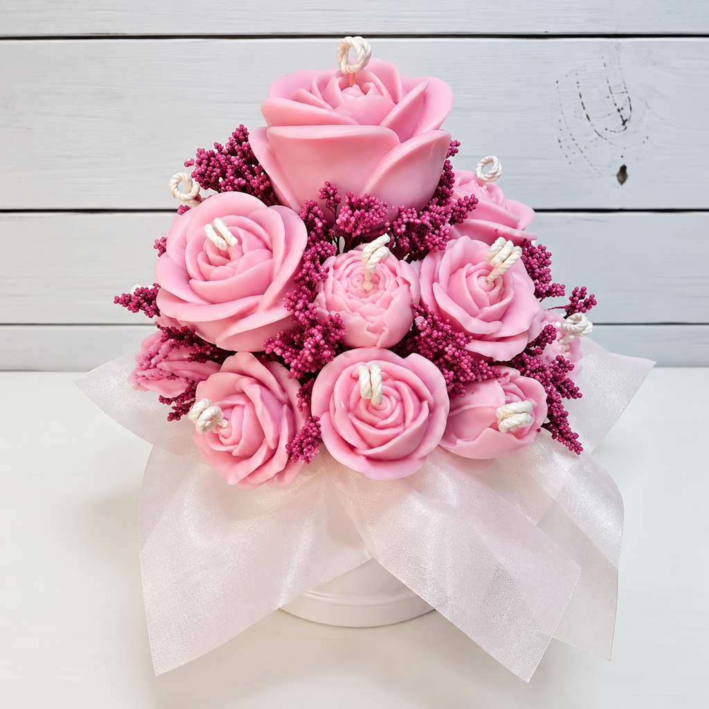 Ramo Rosas Rosa