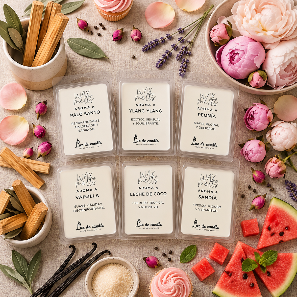 Colección Relax & Bienestar de Wax Melts