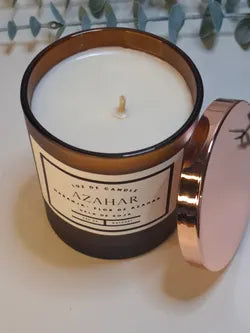 Azahar – Vela de soja natural con aroma a naranja y flor de azahar