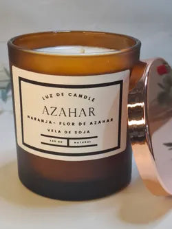 Azahar – Vela de soja natural con aroma a naranja y flor de azahar