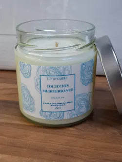 Citrus Blanc – Vela de soja con aroma a bergamota y jazmín