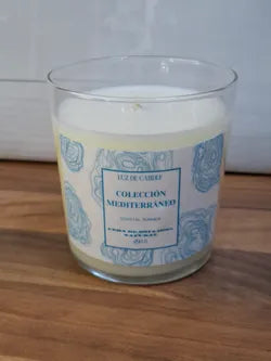 Coastal Summer – Vela de soja natural con aroma a pepino y limón