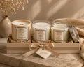 Pack de 3 Velas Artesanales de Soja 100% Natural