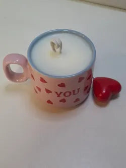Pack Regalo YOU & ME – Velas artesanales aroma a rosa y vainilla