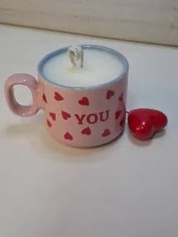 Pack Regalo YOU & ME – Velas artesanales aroma a rosa y vainilla
