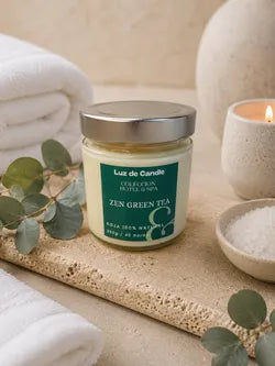 Zen Green Tea – Vela de té verde con cera de soja natural