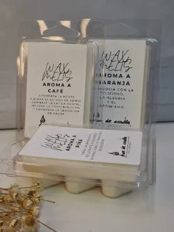 Tabletas de Wax Melt 100% cera de soja ecológica